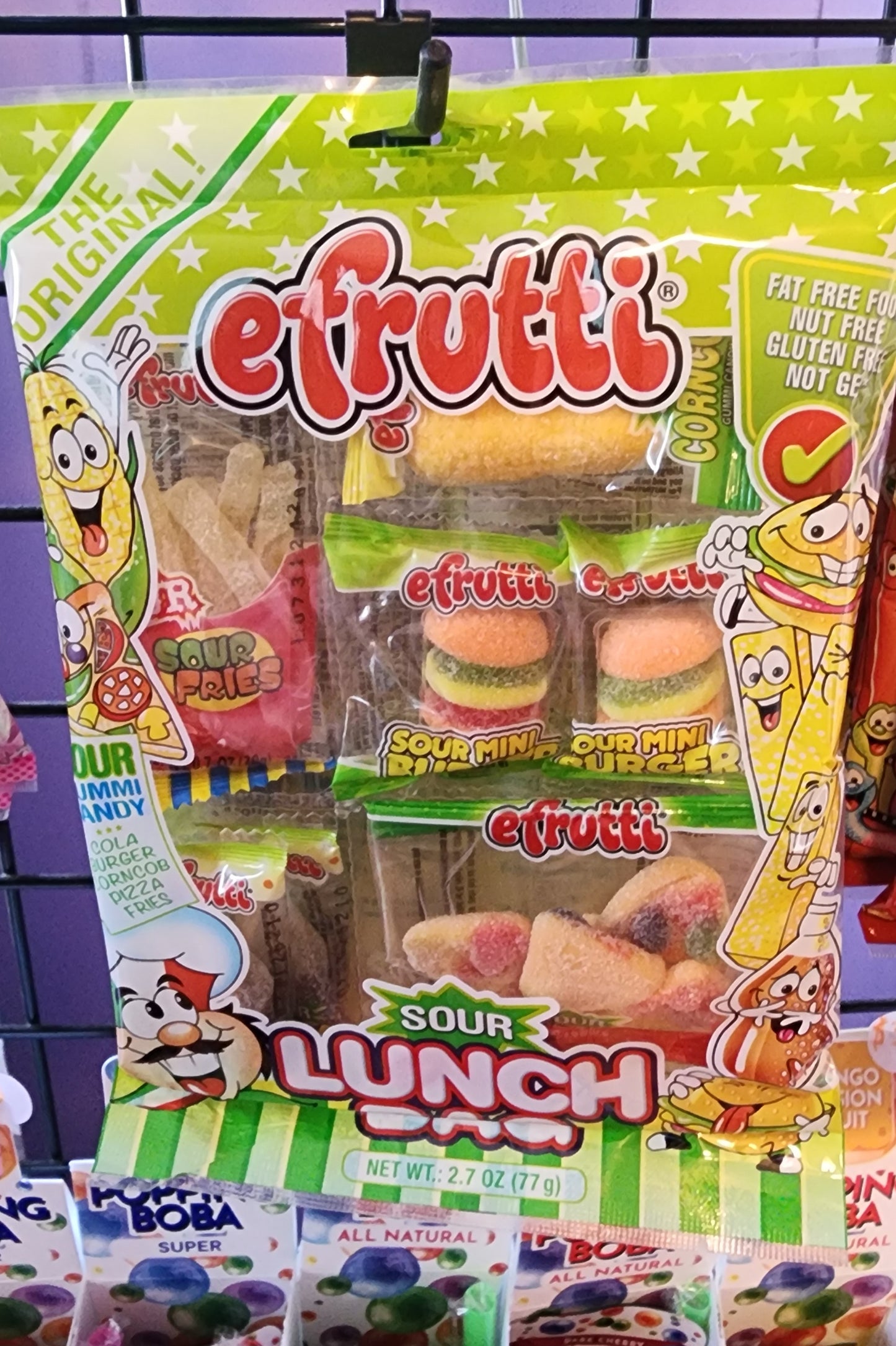 E fruitti Gummi sour lunch