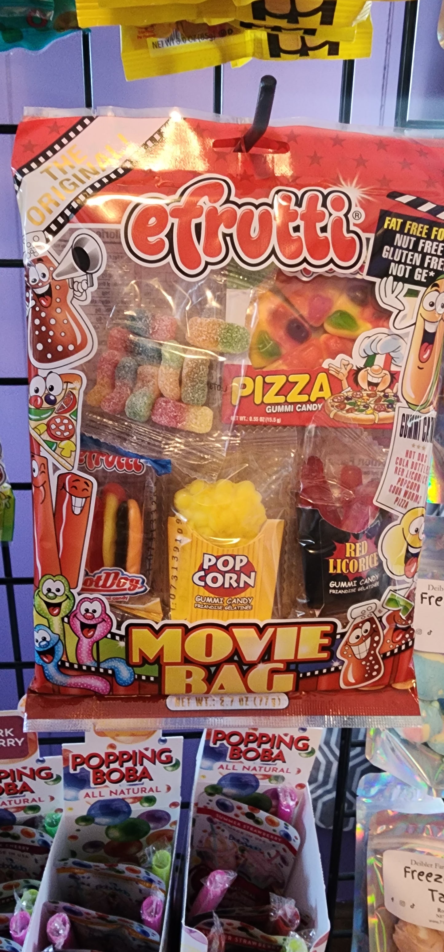 E fruitti Gummi Movie Tray
