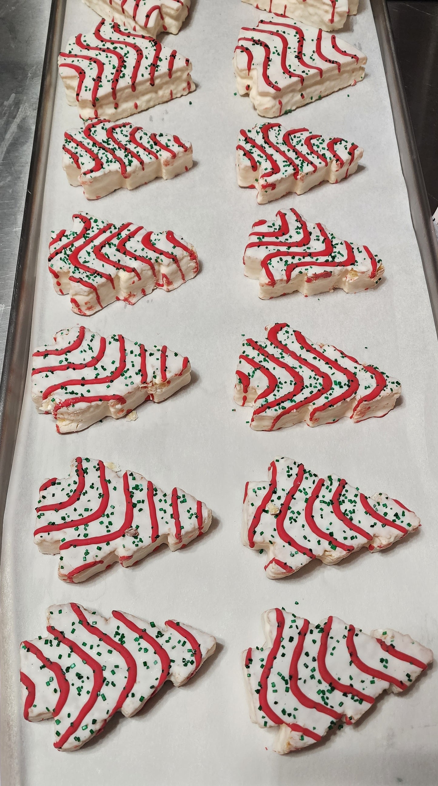 Christmas Tree cakes