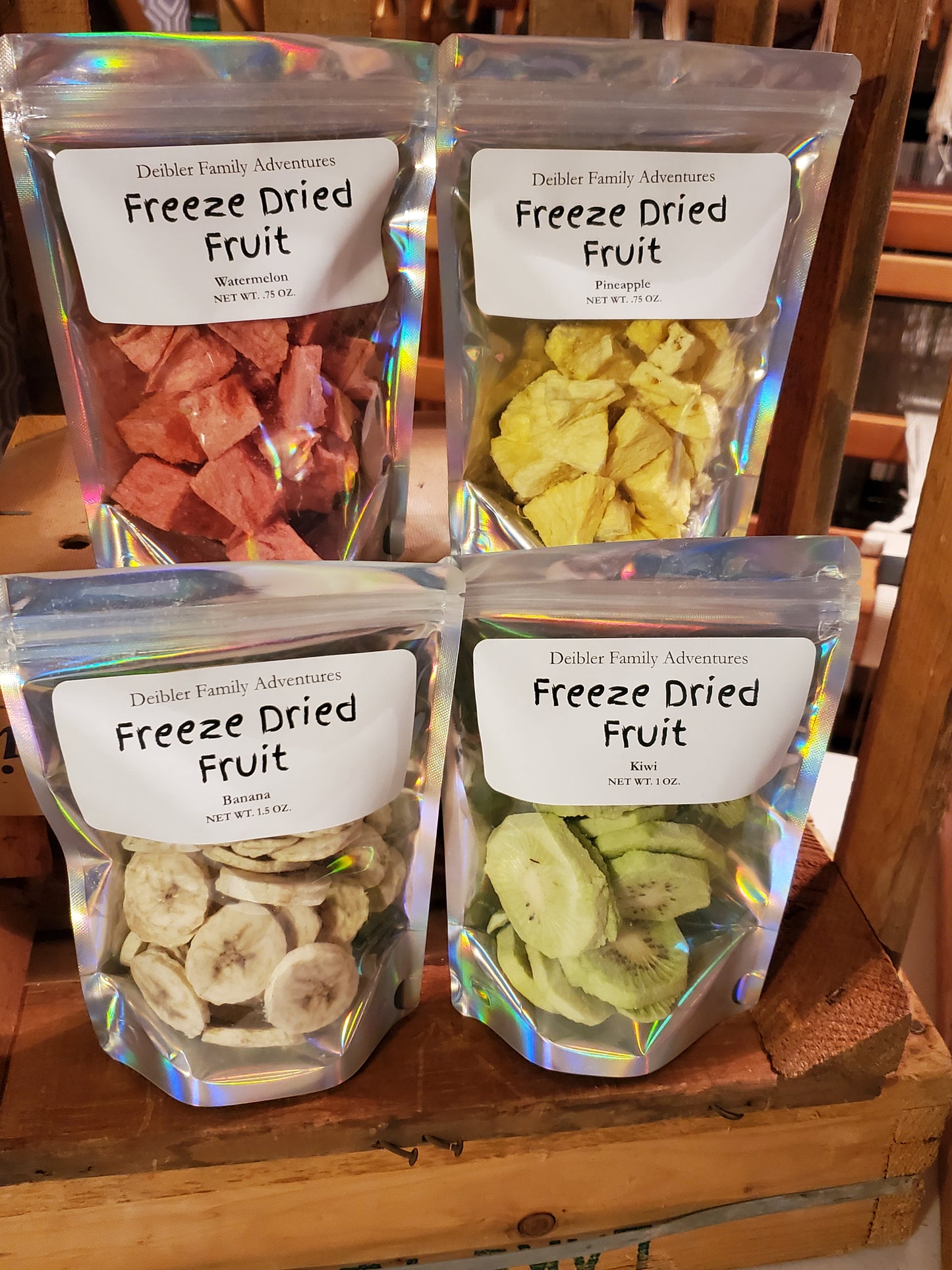 Freeze dried fruit