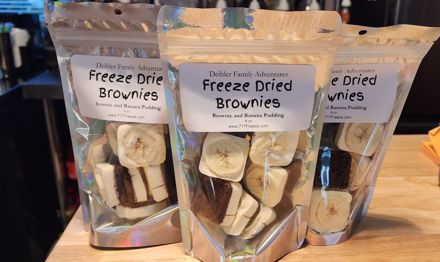 Freeze Dried Brownie Banana Pudding