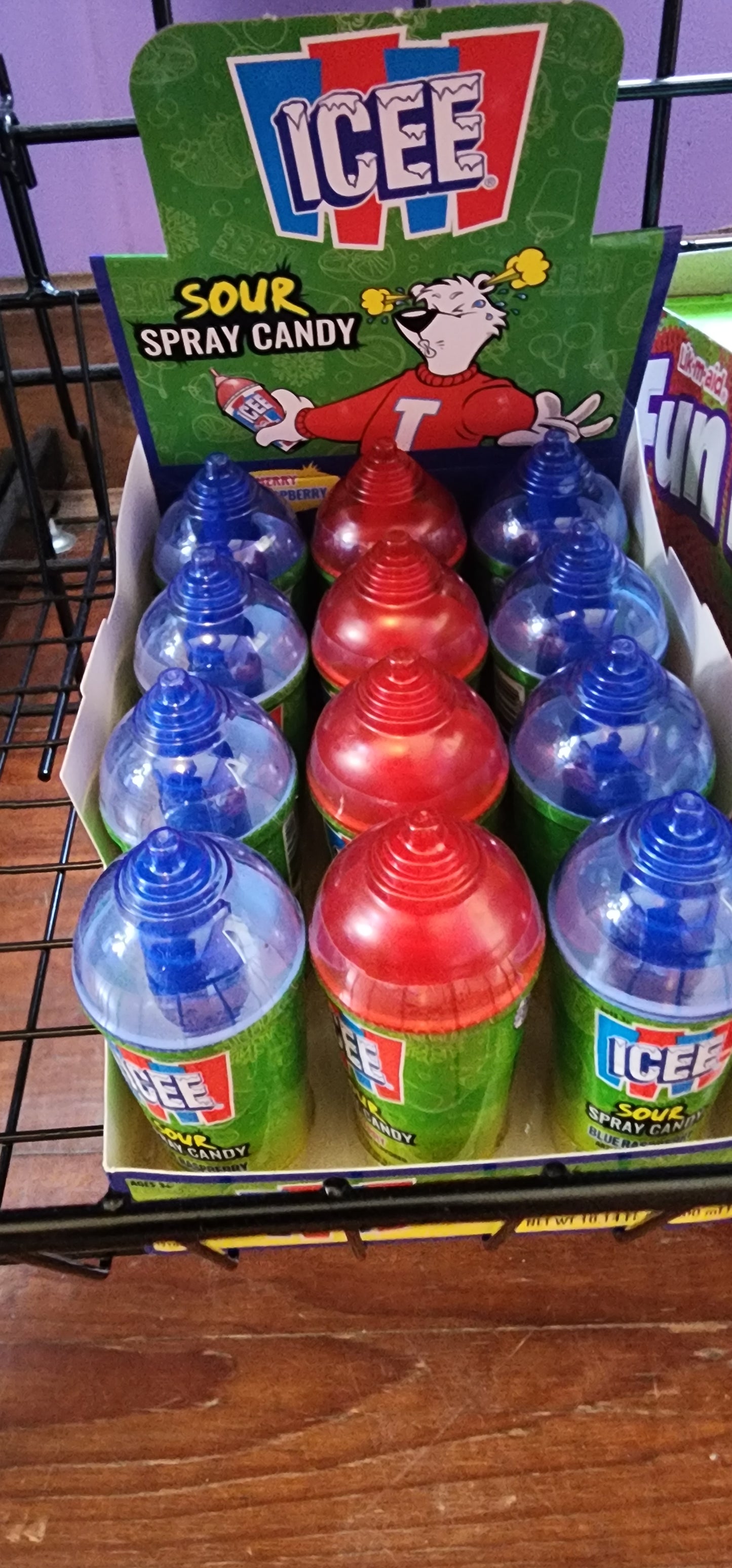 Icee sour spray