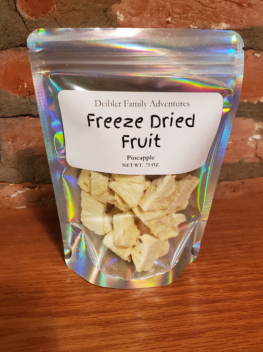 Freeze dried fruit